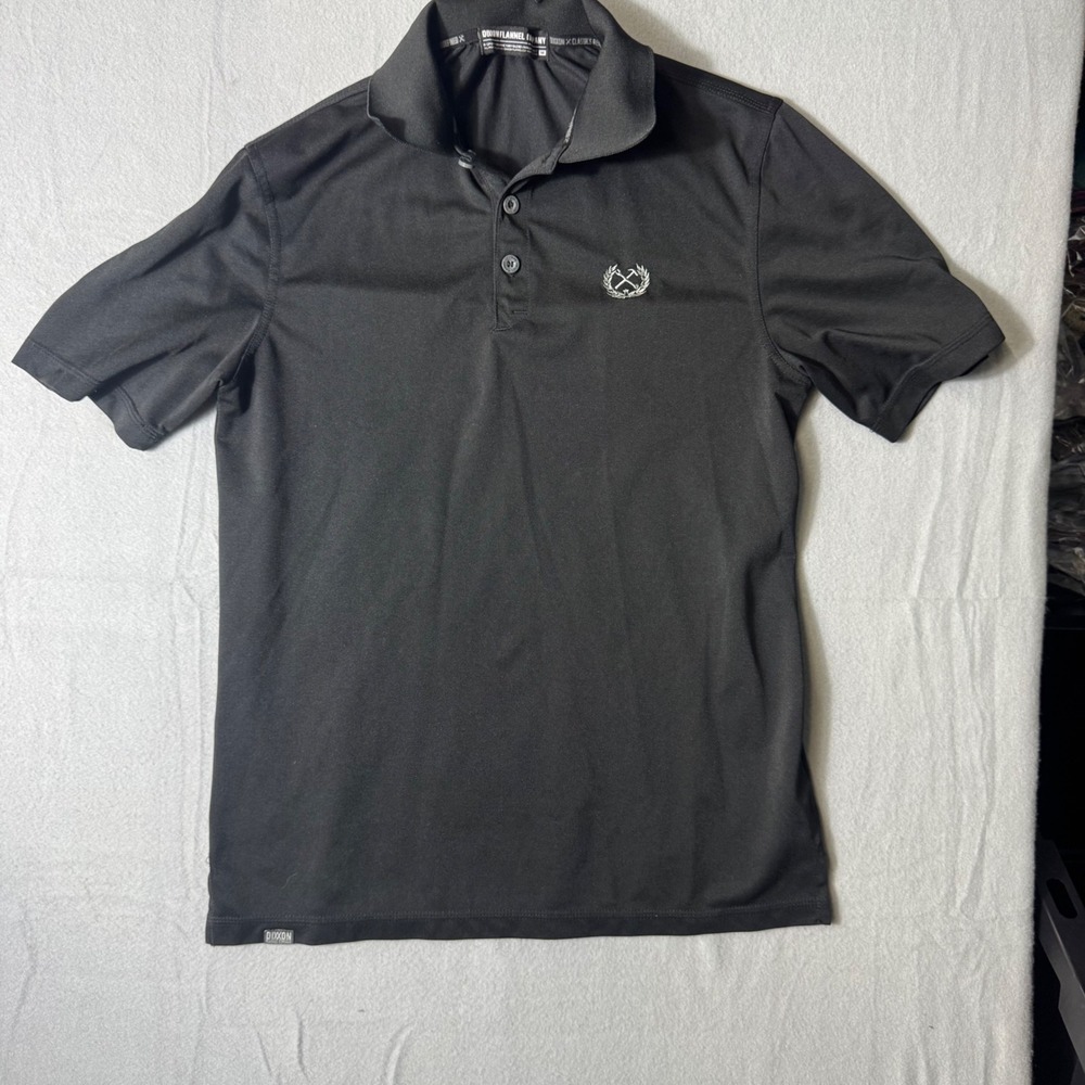 Dixxon Flannel Company D-Sport Men Polo M‎ Black Excellent Performance SS